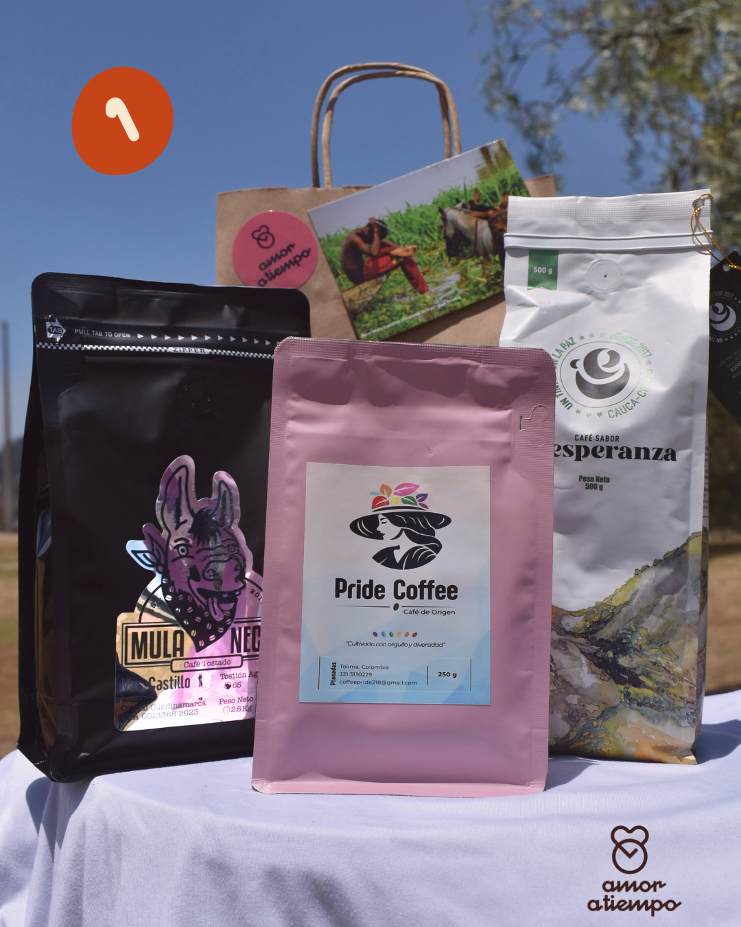 Kit de café 1 Amor a Tiempo café especial